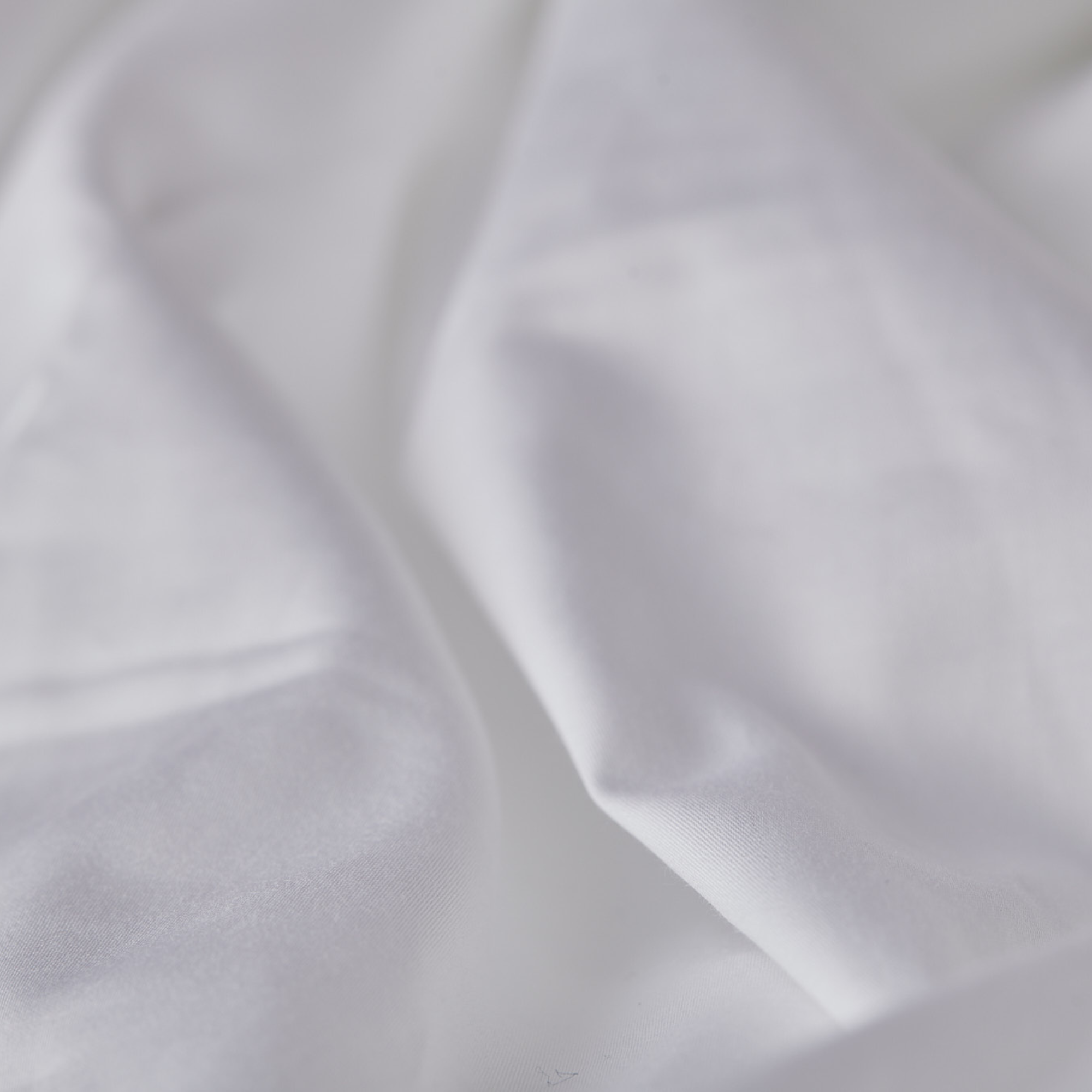 Pure Cotton Fabric Close Up White 1