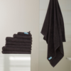 Ultra Light Bath Towel Move In Bundle Charcoal Lifestyle 1