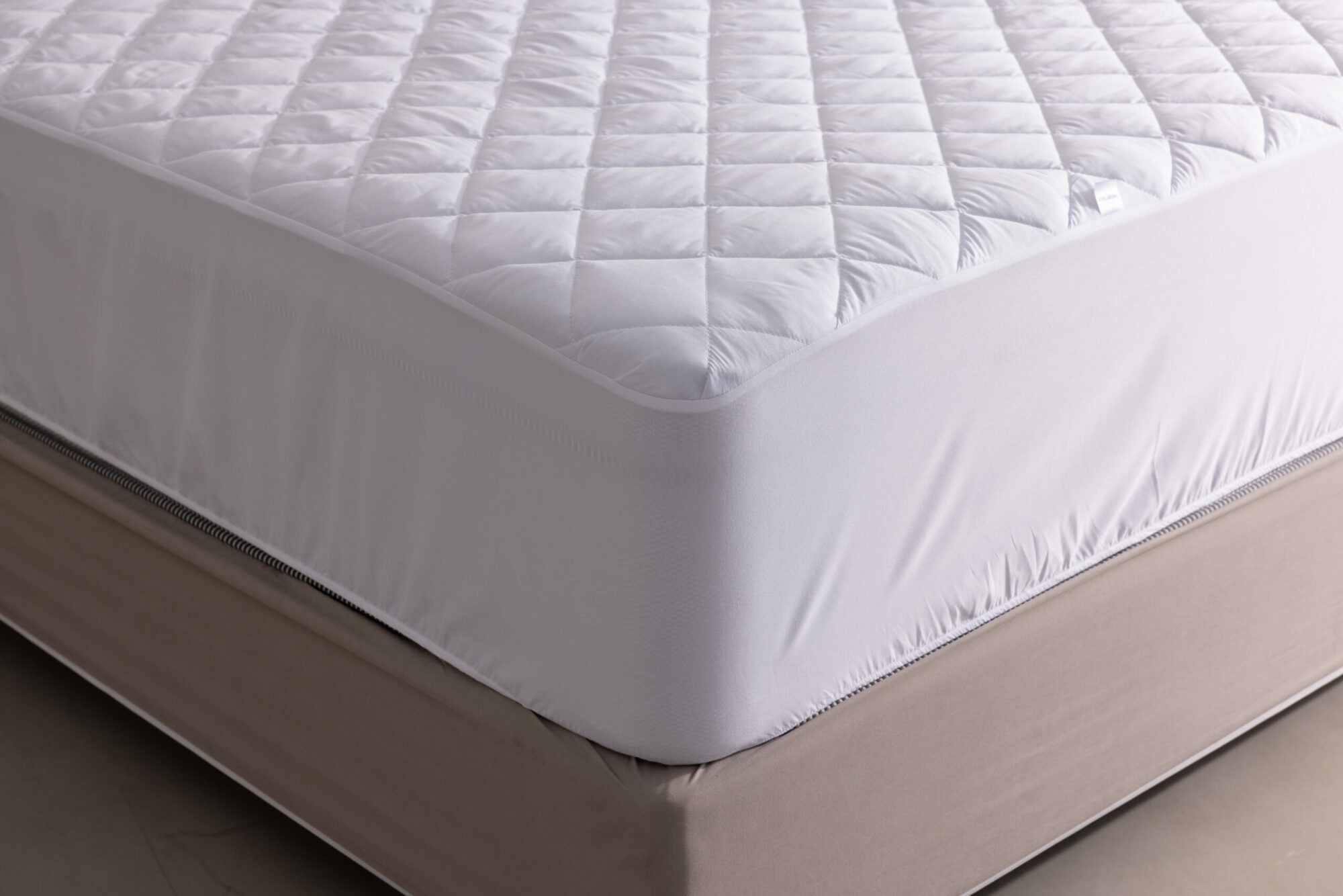 Classic Mattress Protector On Bed