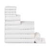 Plush Bath Sheet Move In Bundle White