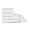 Plush Bath Towel Bundle White