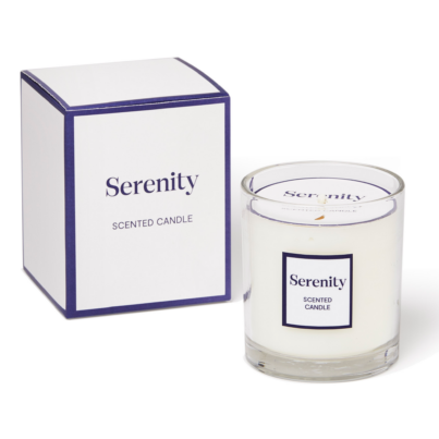 Serenity Glass Candle