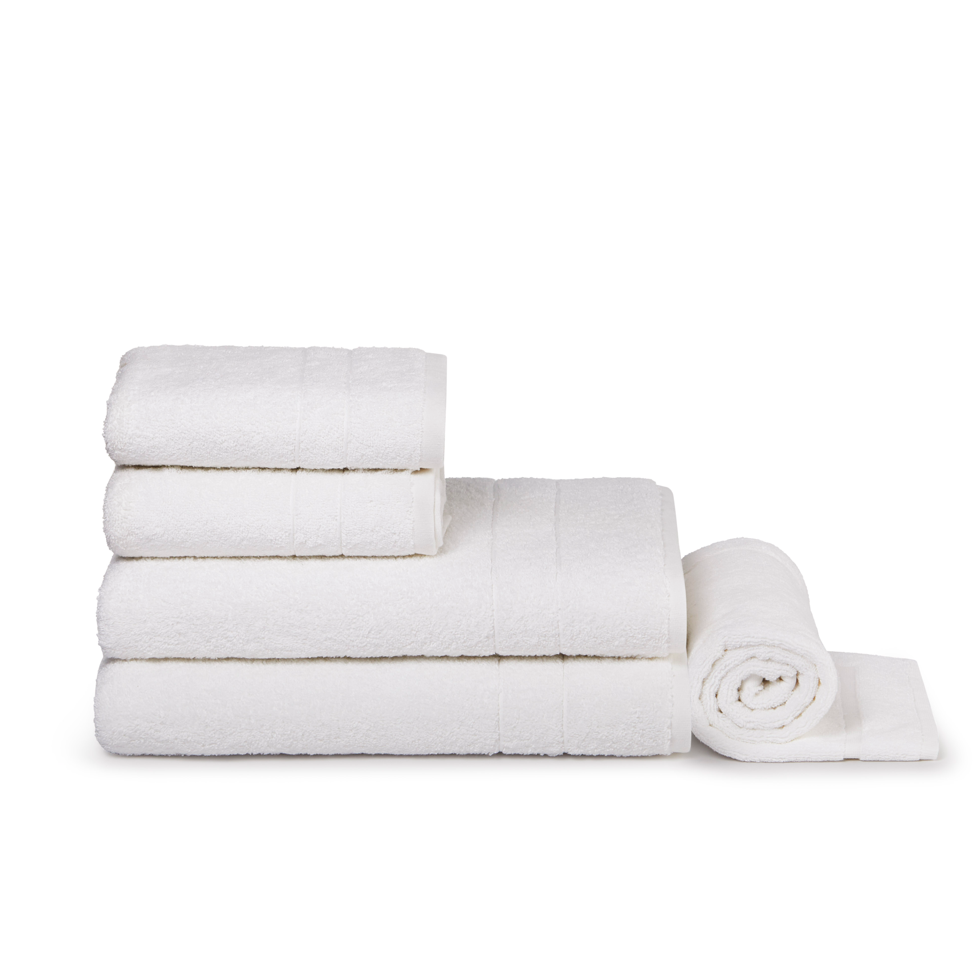 Super Plush Bath Sheet Bundle White