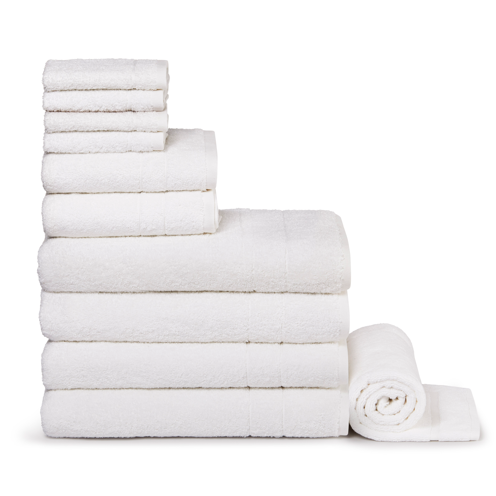 Super Plush Bath Sheet Move In Bundle White