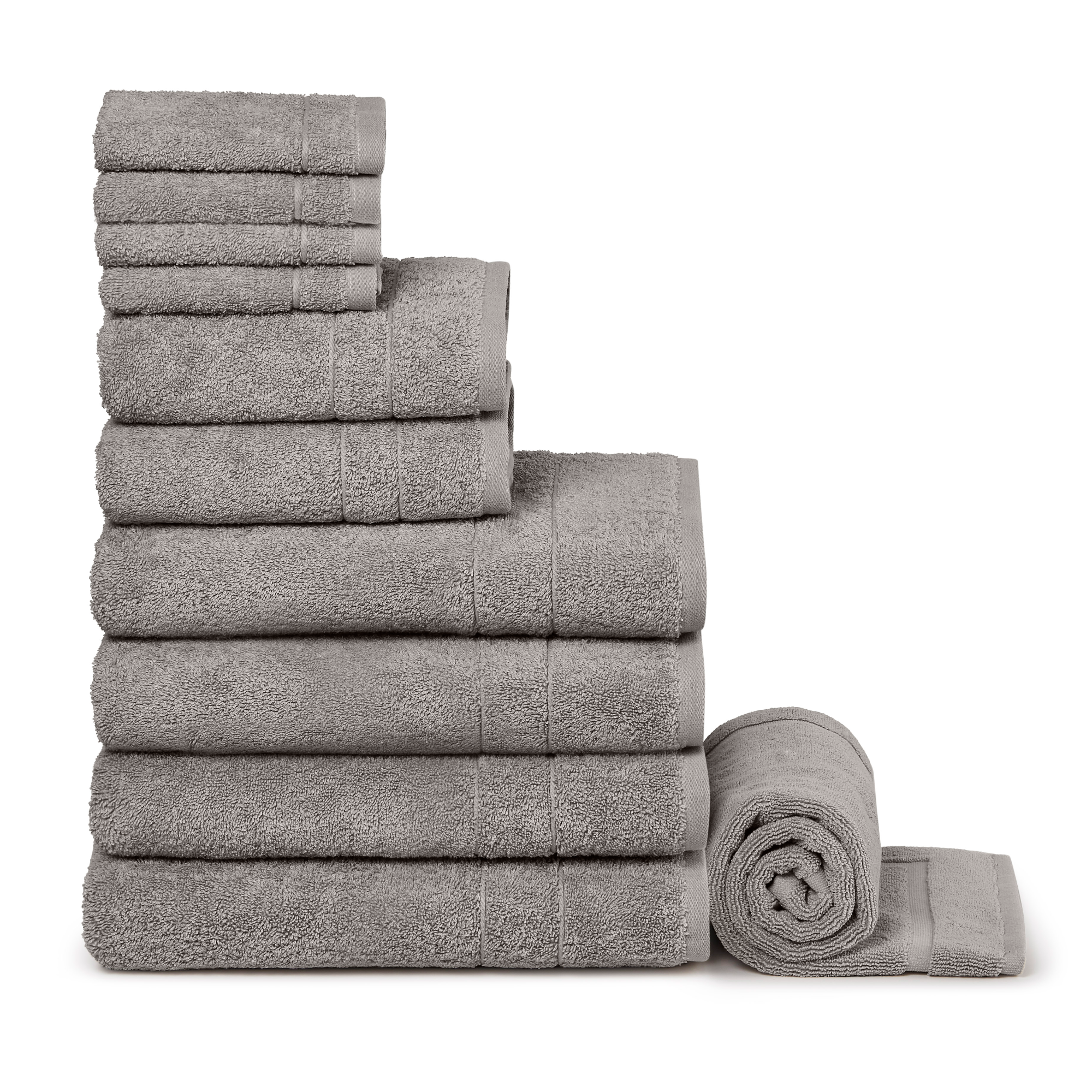 Super Plush Bath Towel Move In Bundle Grey