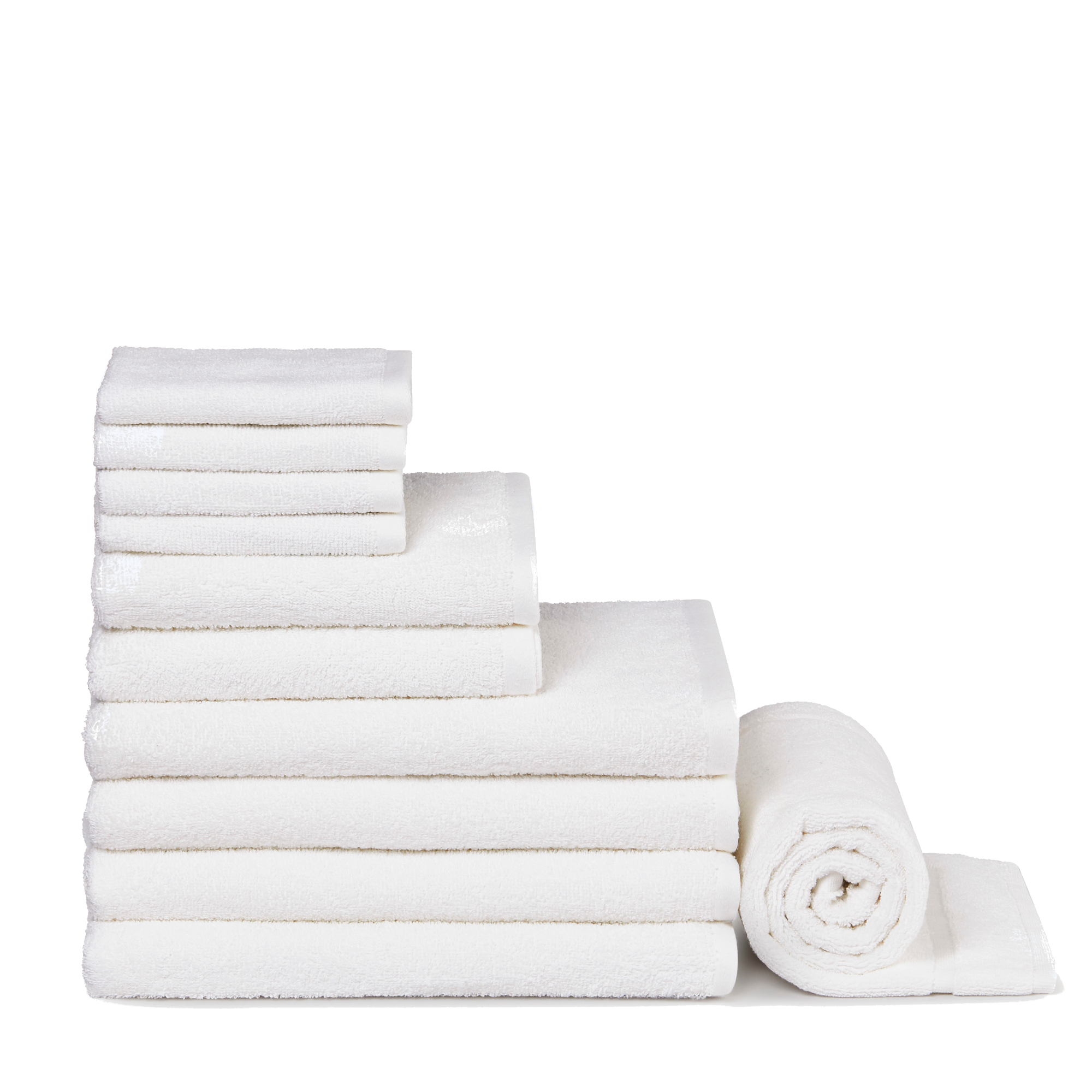Ultra Light Bath Towel Move In Bundle White
