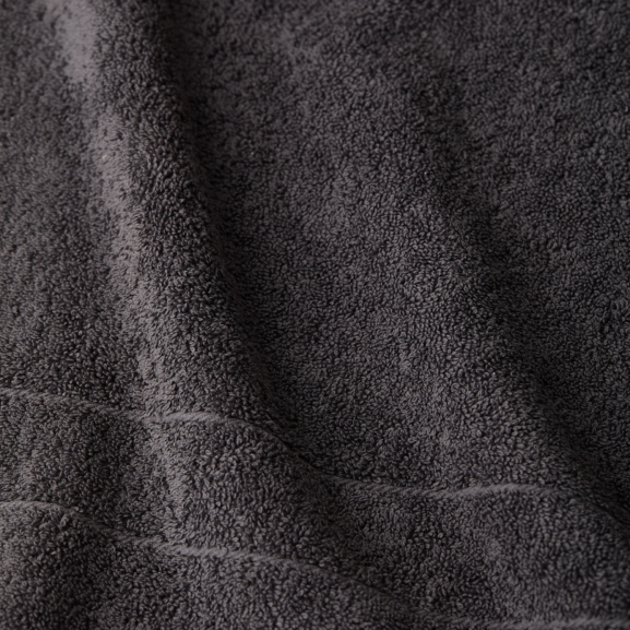 Super Plush Towel Up Close Charcoal